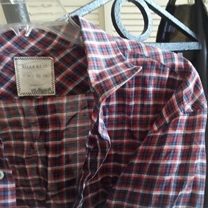 Billy Reid plaid shirt